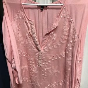 Pink top from belk